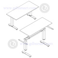 Table de poste de travail de bureau de table réglable en hauteur de haute qualité de fabricant chinois